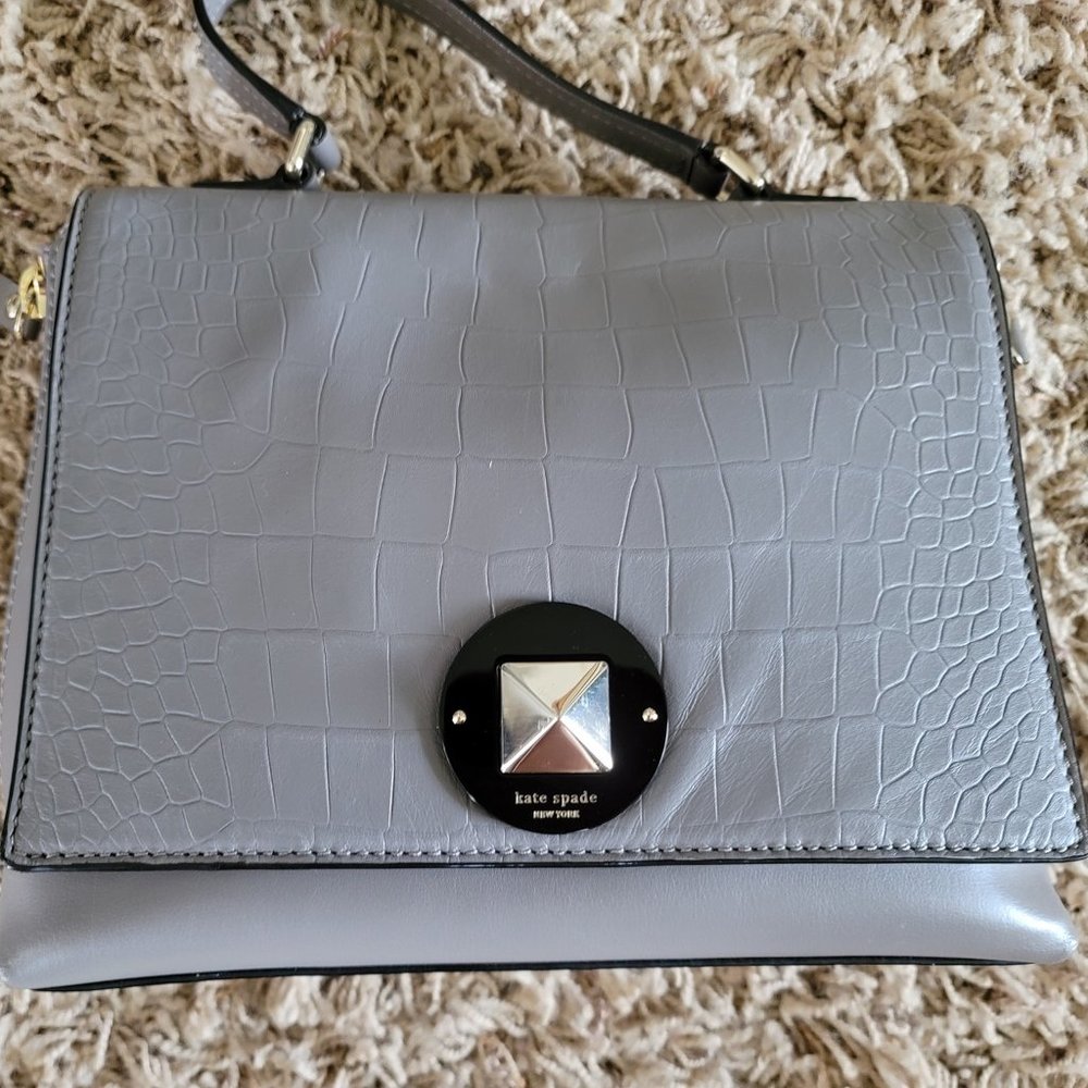 Varick Street Abbie Exotic and Suede Black Leather